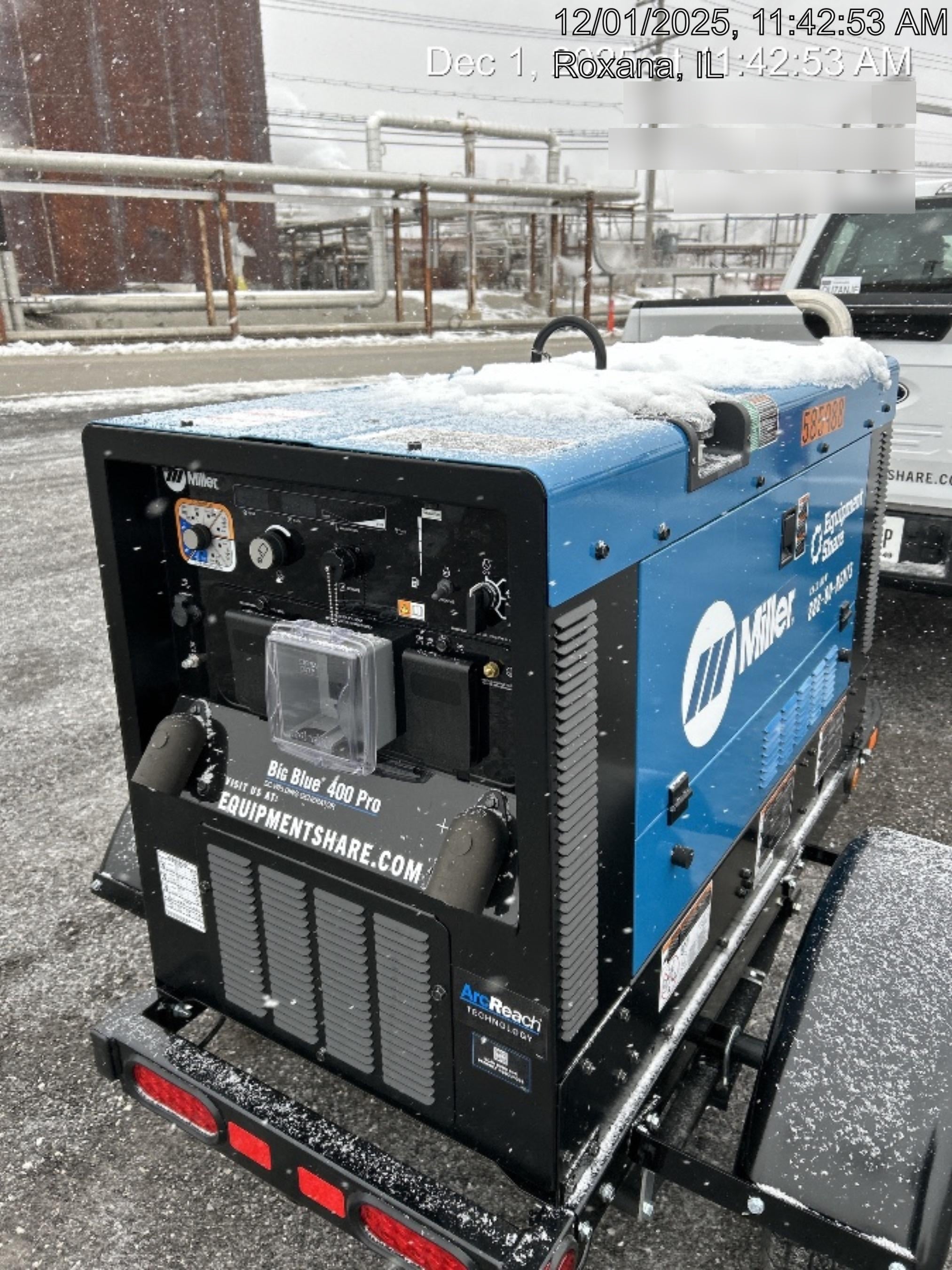 2025 MILLER ELECTRIC BIG BLUE 400