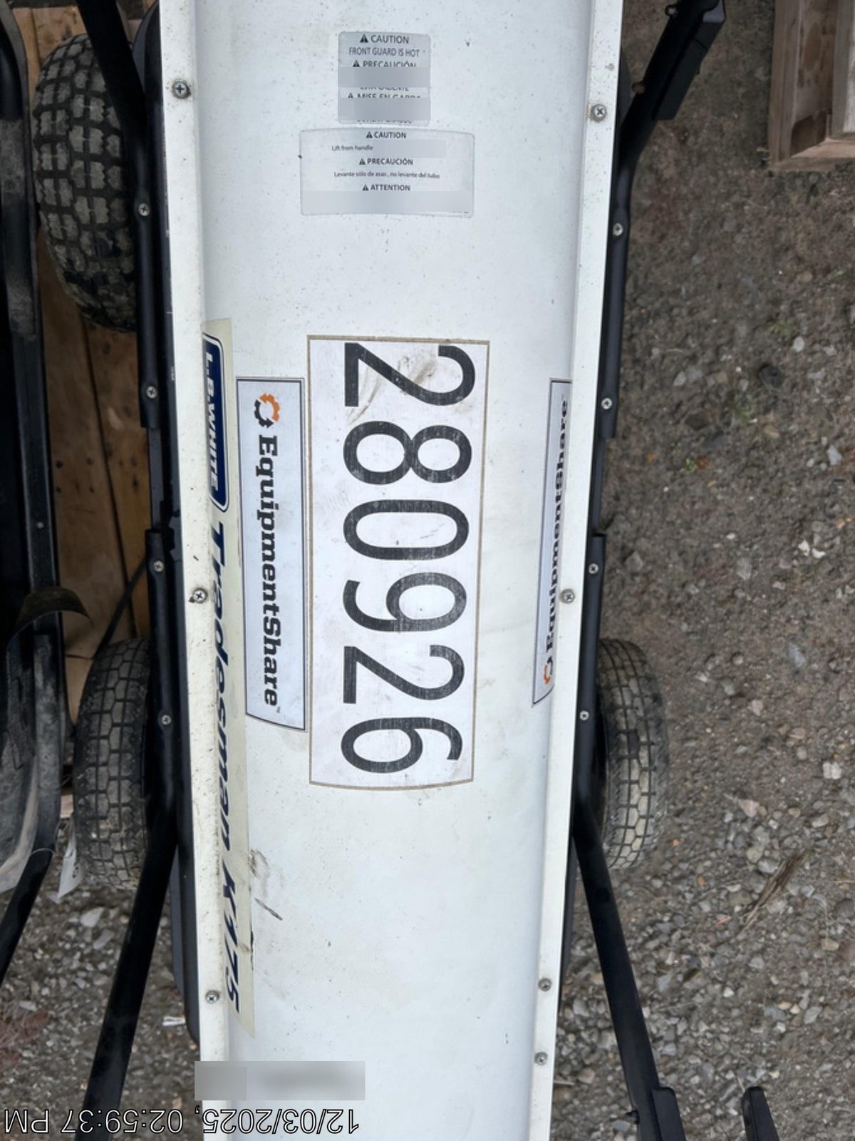 2022 LB WHITE Tradesman K175
