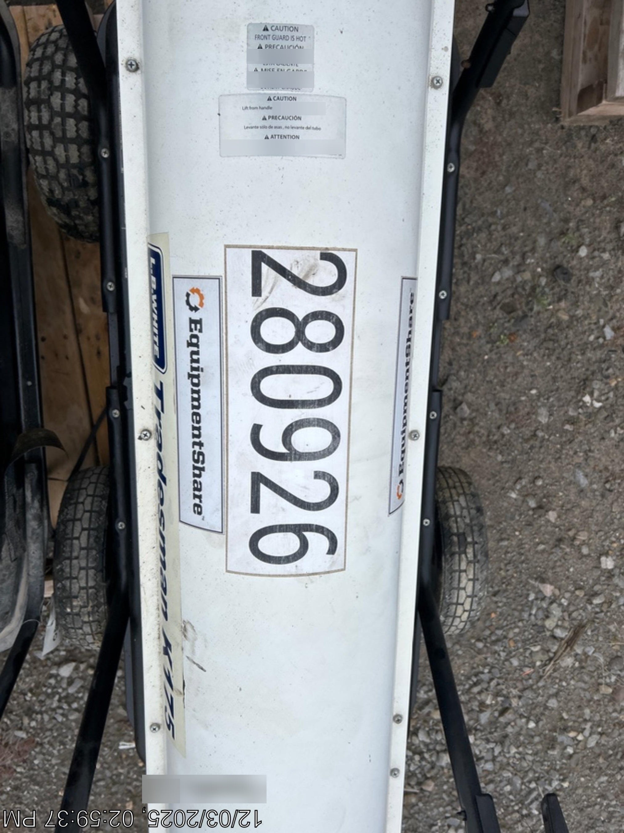 2022 LB WHITE Tradesman K175