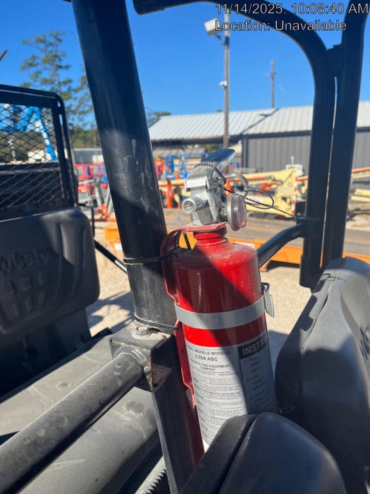 2021 Kubota RTV-X1140W-H Plastic Canopy, Windshield Acrylic Clear, LED Strobe Light, Wire Harness Kit, Back up Alarm