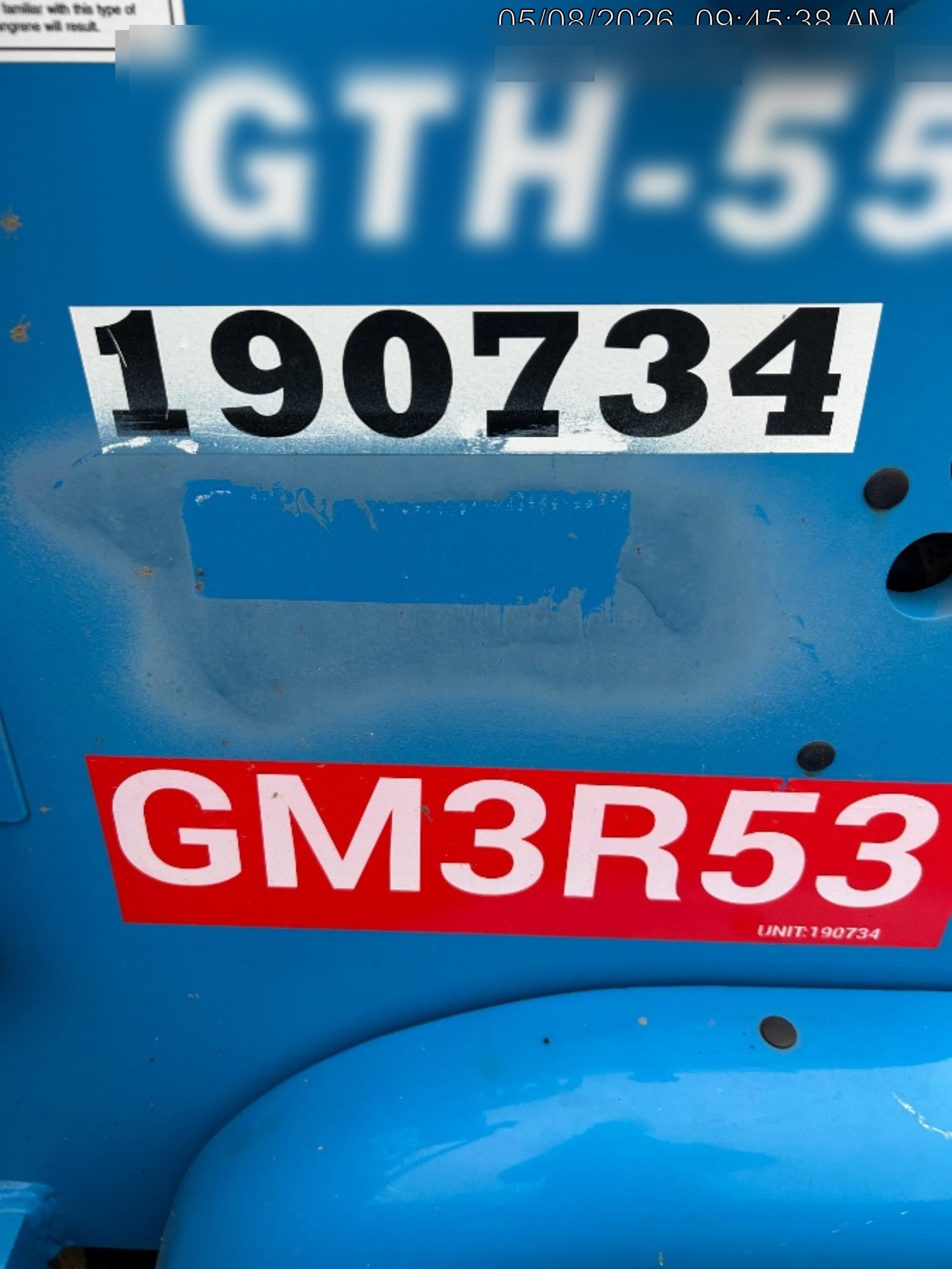 2021 GENIE GTH-5519