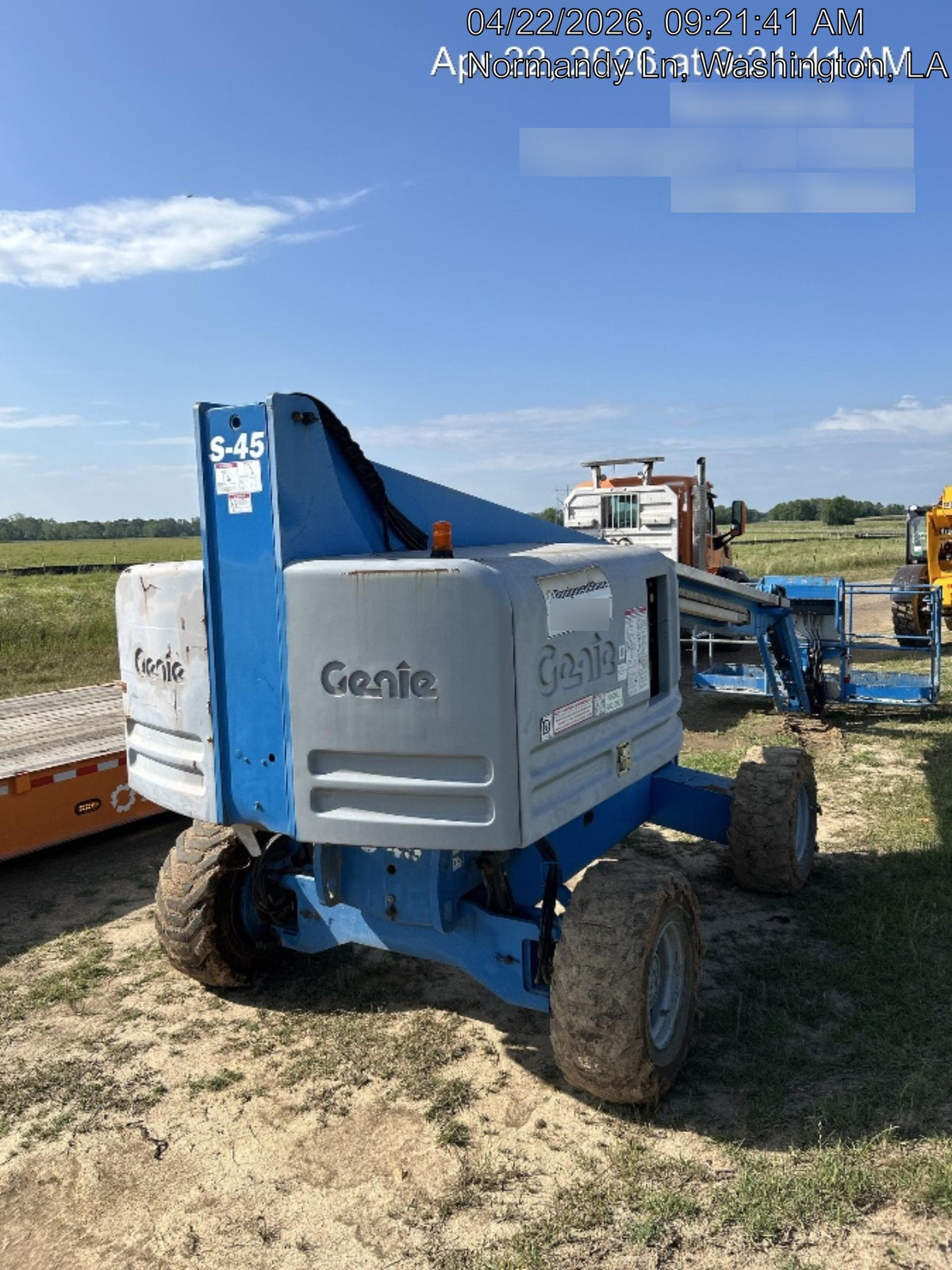 2016 GENIE S-45