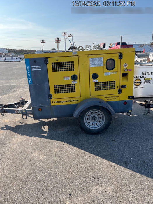 2021 ATLAS COPCO PAS 100 HF CS Enclosed