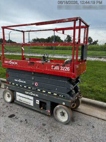 2016 Skyjack SJIII-3226 26' Electric Scissor Lift