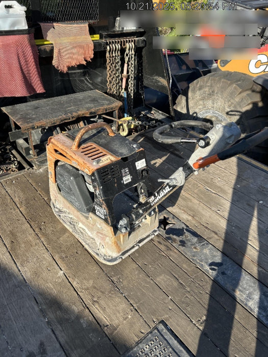 2022 Multiquip MVH158 Honda GX200, 17" Plate, Gas