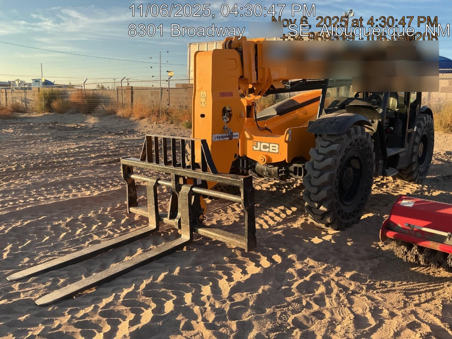 2020 JCB 509-42 Canopy, Solid Tires, Work Lights, Beacon, Aux Hydraulics, Back up Alarm, Lifting Eye, ES Decals