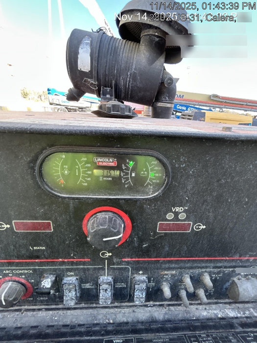 2021 Lincoln Electric Vantage 549X Ready Pak 3, ORANGE (includes trailer, cable rack, fender light kit)