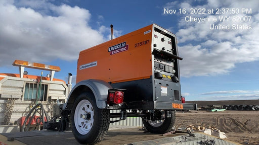 2022 Lincoln Electric LE400 Kubota V1505, Trlr, Cable Rack, Light Kit, ES Decals, T3