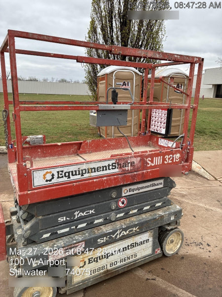 2019 Skyjack SJIII-3219 Standard w/Trojan Batteries