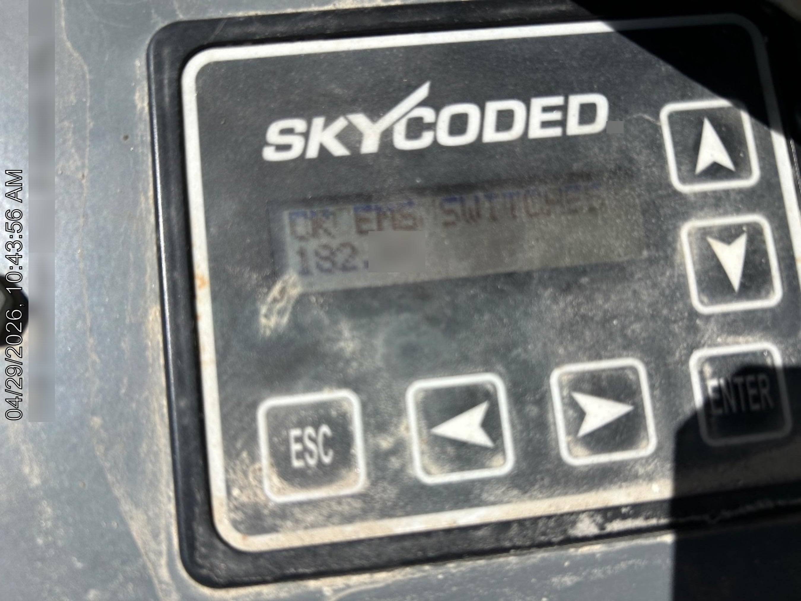 2020 Skyjack SJIII-3219 Solid NM Tires, Half height spring hinged entry gate, Dual Beacons, 800W Inverter