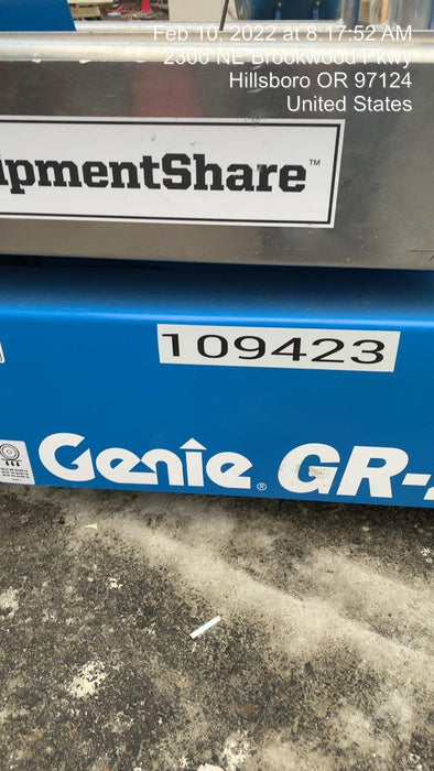 2020 GENIE GR-20