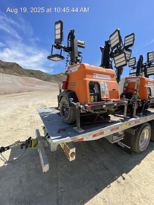 2024 Generac MLT2 Diesel, Flex Switch 120V Input, Powerzone Controller, 
(4) 320W LED Lights, 4kW Generator, 39.9 Gal Fuel Tank, 2" Ball, T3