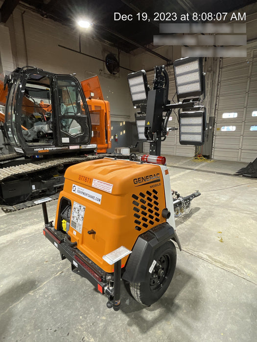 2023 Generac MLT2 Diesel, Flex Switch 120V Input, Powerzone Controller, 
(4) 320W LED Lights, 4kW Generator, 39.9 Gal Fuel Tank, 2" Ball, T3