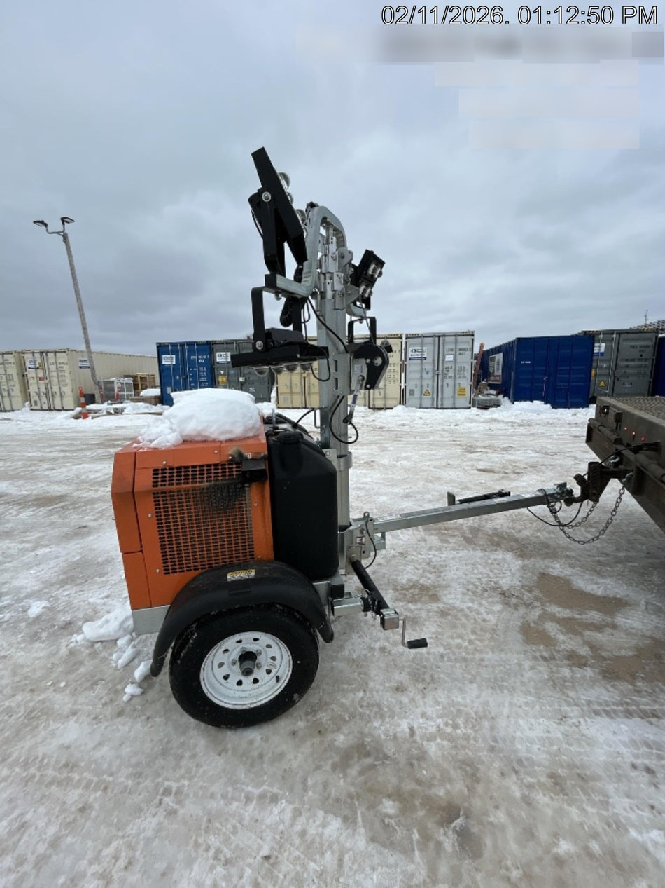 2024 Wanco WLTT-4MM4K Diesel, Deep Sea Controller, Shore Power Plug, Auto Start, (4) 350W LED Floodlights, 4kW Generator, 60 Gal Fuel Tank, 2" Ball, T3