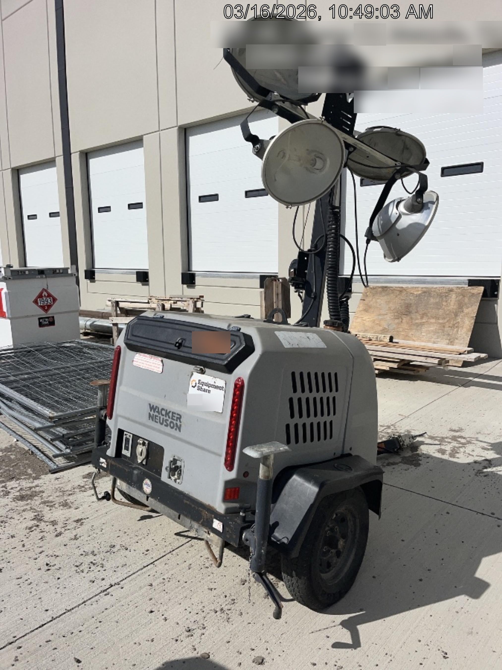 2019 Wacker Neuson LTV6L-MH Standard Options