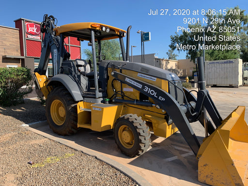 2020 John Deere 310LEP - Extendable Stick Canopy, 4WD, Extendable Stick, Pilot Controls, 2 Way Hydraulics, TAG Manual QC