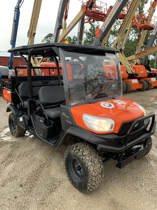2021 Kubota RTV-X1140W-H Plastic Canopy, Windshield Acrylic Clear, LED Strobe Light, Wire Harness Kit, Back up Alarm