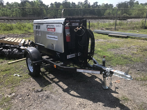 2020 Lincoln Electric Vantage 322 Welder Ready-Pak 3, w/ GPS & Decals (includes trailer, cable rack, fender light kit)