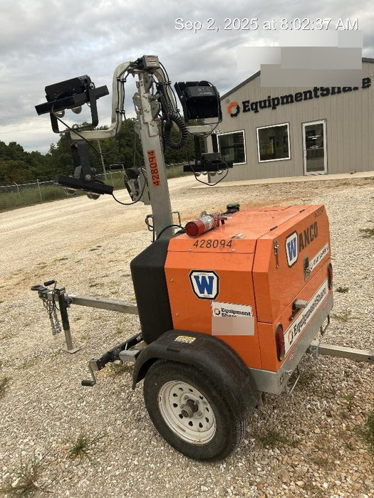 2024 Wanco WLTT-4MM4K Diesel, Deep Sea Controller, Shore Power Plug, Auto Start, (4) 350W LED Floodlights, 4kW Generator, 60 Gal Fuel Tank, 2" Ball, T3