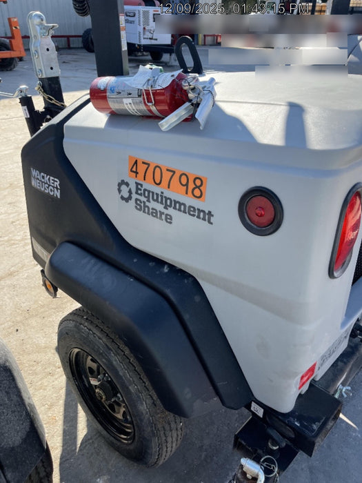 2024 Wacker Neuson LTT4 Diesel, Kohler KDW702, Deep Sea Controller, Auto Start, LED 320W, Bypass Outlet, T3