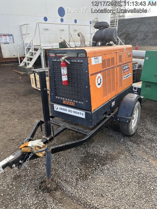 2021 Lincoln Electric Vantage 549X Ready Pak 3, ORANGE (includes trailer, cable rack, fender light kit)