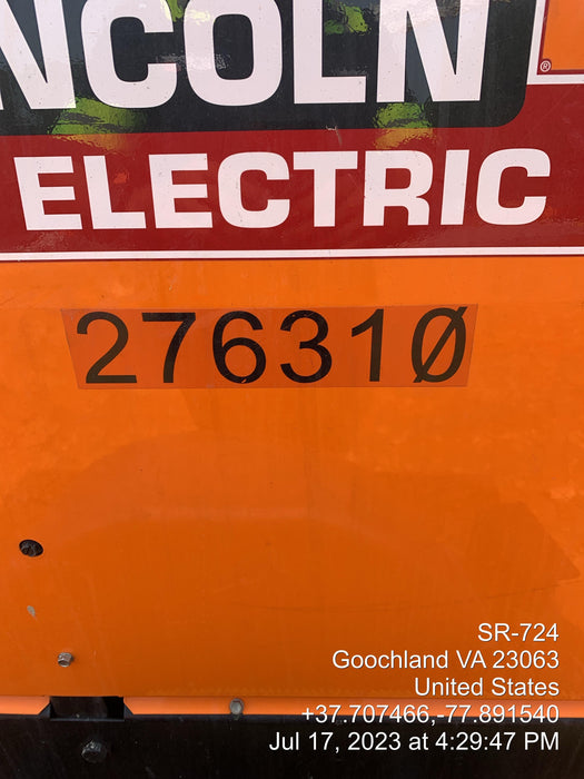 2022 Lincoln Electric LE400 Kubota V1505, Trlr, Cable Rack, Light Kit, ES Decals, T3