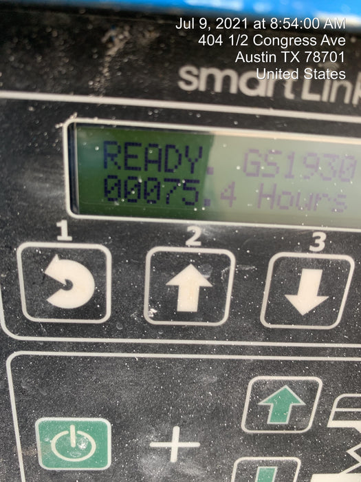 2020 Genie GS-1930 Solid Non Marking Tires, Beacon, Folding rails with half height swing gate