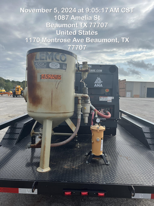 2024 TEXAS PRIDE TRAILERS 18'-20' Lowboy Sand Blasting Unit
