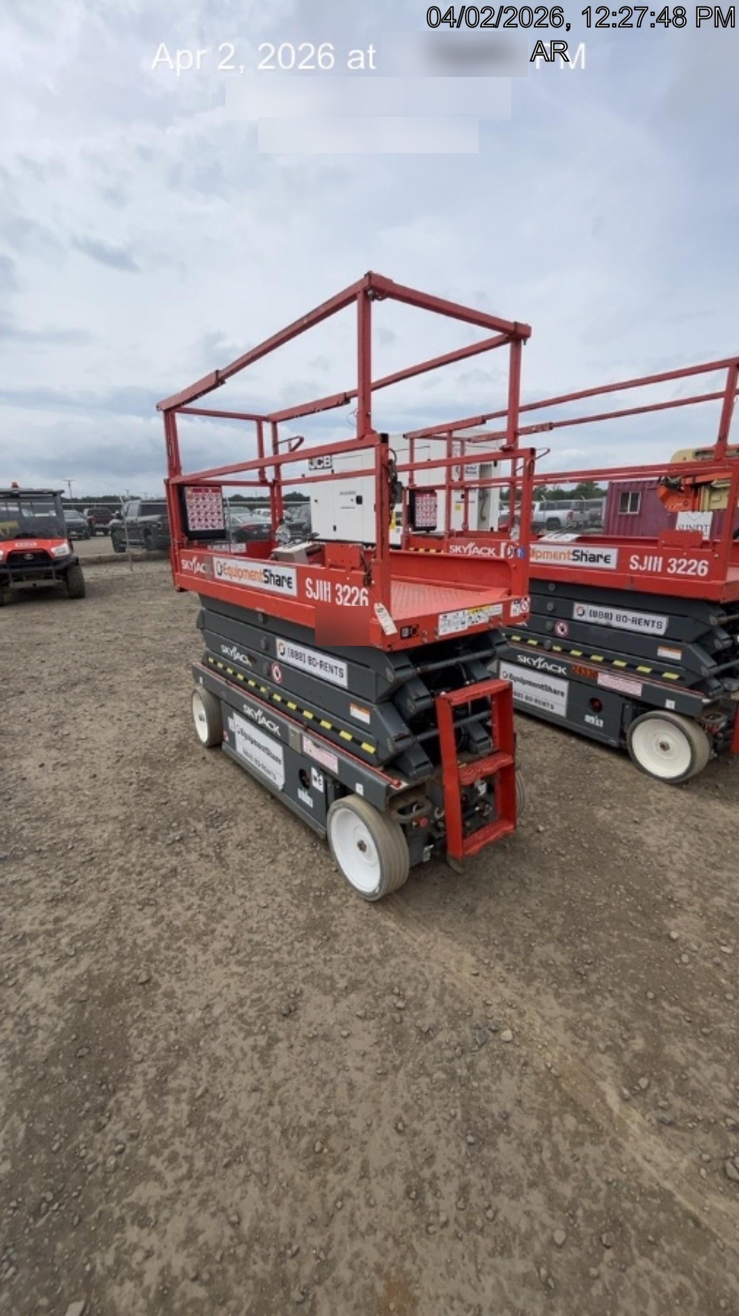 2019 Skyjack SJIII-3226 Skyjack SJIII3226 Standard w/Trojan Batteries