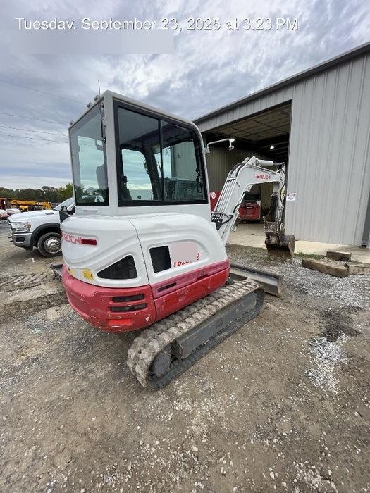 2020 Takeuchi TB235-2CR Cab/Heat/Air, Rubber Tracks, Manual TAG QC
