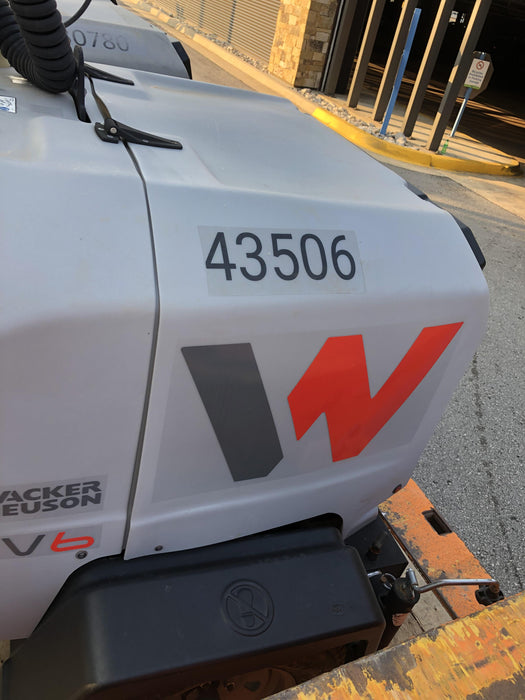 2019 Wacker Neuson LTV6L-MH Wacker Neuson LTV6L Mobile Light Tower w/Fuel Level Sensor Installed