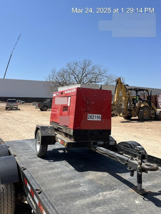 2022 Shindaiwa DGW400MDL Kubota D902 Engine, 23 HP, Dual Op Welder, Wire, Arc, Droop Stick, Tig, and CC Stick Functionality, Simulphase, 3 Phase and 1 Phase Gen Output, Single Axle NB Trlr, Slr Trckl Chrg 12V 12W, Fire Ext