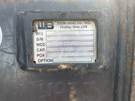 2019 WERK-BRAU 48" HD Bucket -  Werk-Brau