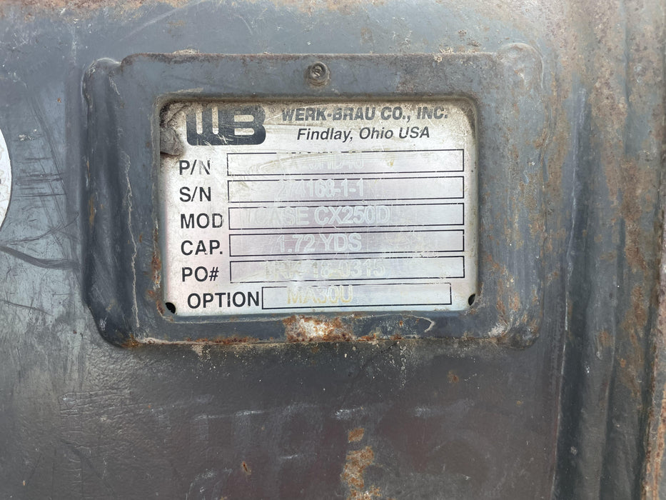 2019 WERK-BRAU 48" HD Bucket -  Werk-Brau