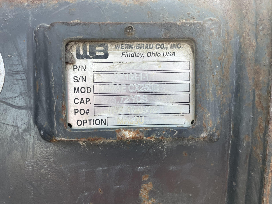 2019 WERK-BRAU 48" HD Bucket -  Werk-Brau