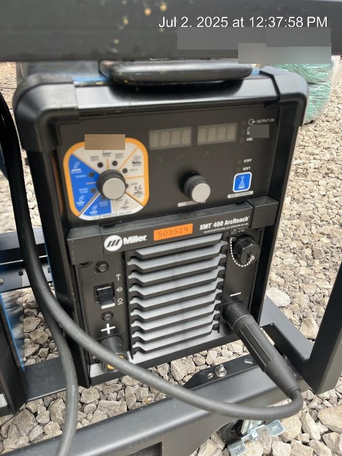 2025 MILLER ELECTRIC XMT 400