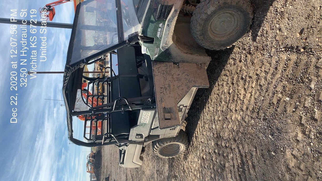 Kawasaki Mule PRO-DXT Standard Options, Backup Alarm, Beacon, Plastic Hard Top, Poly Windshield, Horn Kit