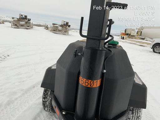 2022 Allmand NLV3GR (4) LED Light Fixture 350W, 23' Vertical Mast, 3kW Prime, Towable, ES Decals, T3