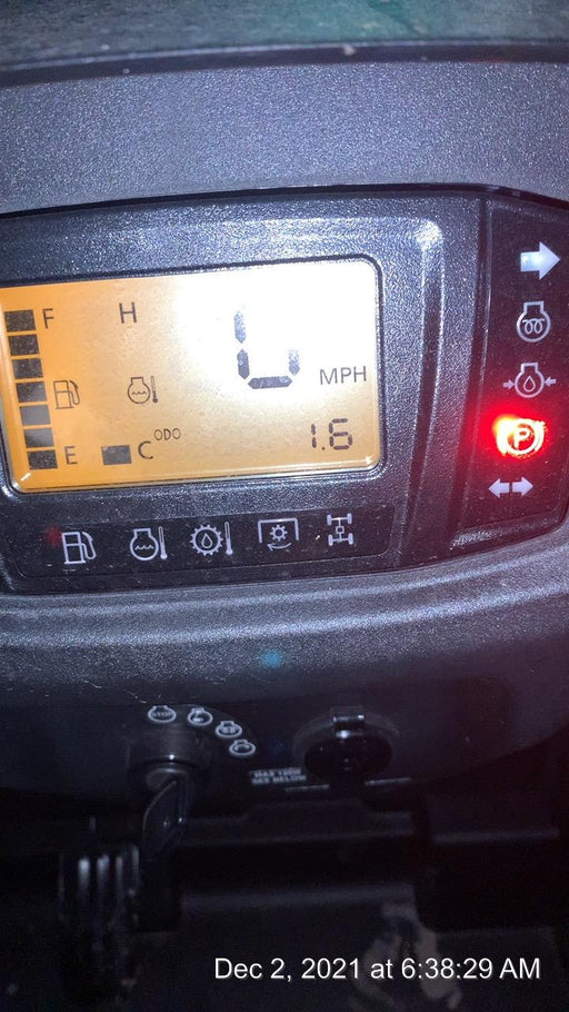 2021 Kubota RTV-X1140W-H Plastic Canopy, Windshield Acrylic Clear, LED Strobe Light, Wire Harness Kit, Back up Alarm