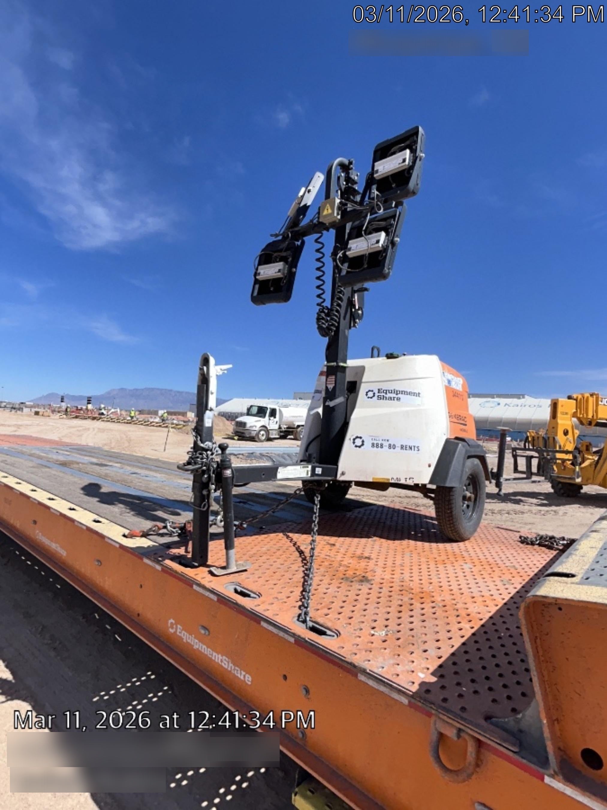2023 Generac MLT2 Diesel, Flex Switch 120V Input, Powerzone Controller, (4) 320W LED Lights, 4kW Generator, 39.9 Gal Fuel Tank, 2" Ball, T3