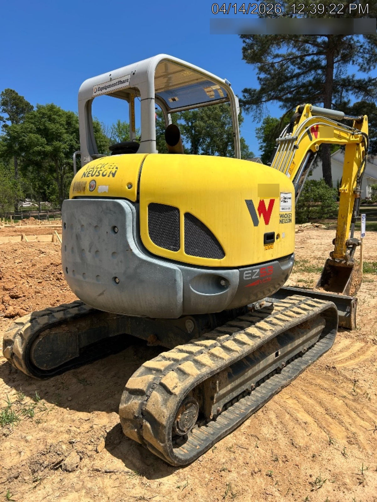 2019 WACKER NEUSON EZ53