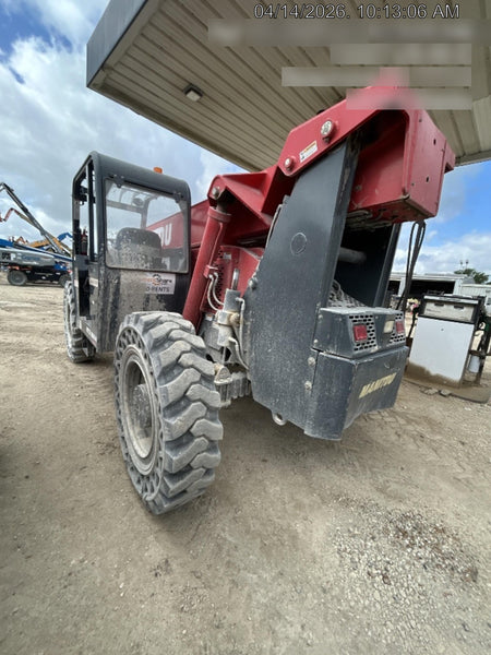 2018 Manitou MTA8044 MTA 8044 - 74 HP T4, Canopy, Worklights/Strobe, Beacon, 66" Carriage, 48" Forks, Solid Tires, Lift Hook, Aux Hydraulics