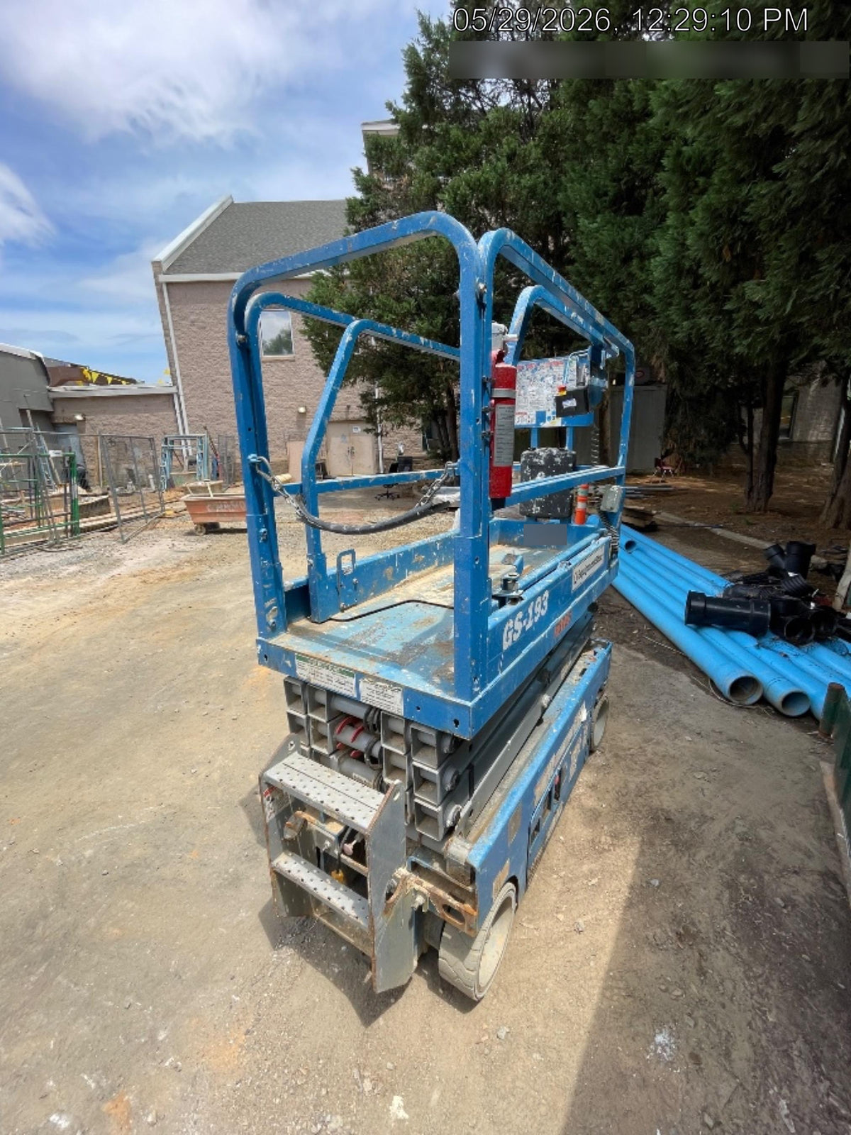 2020 Genie GS-1930 Fixed rails with chain entry gate - Pre A92.20