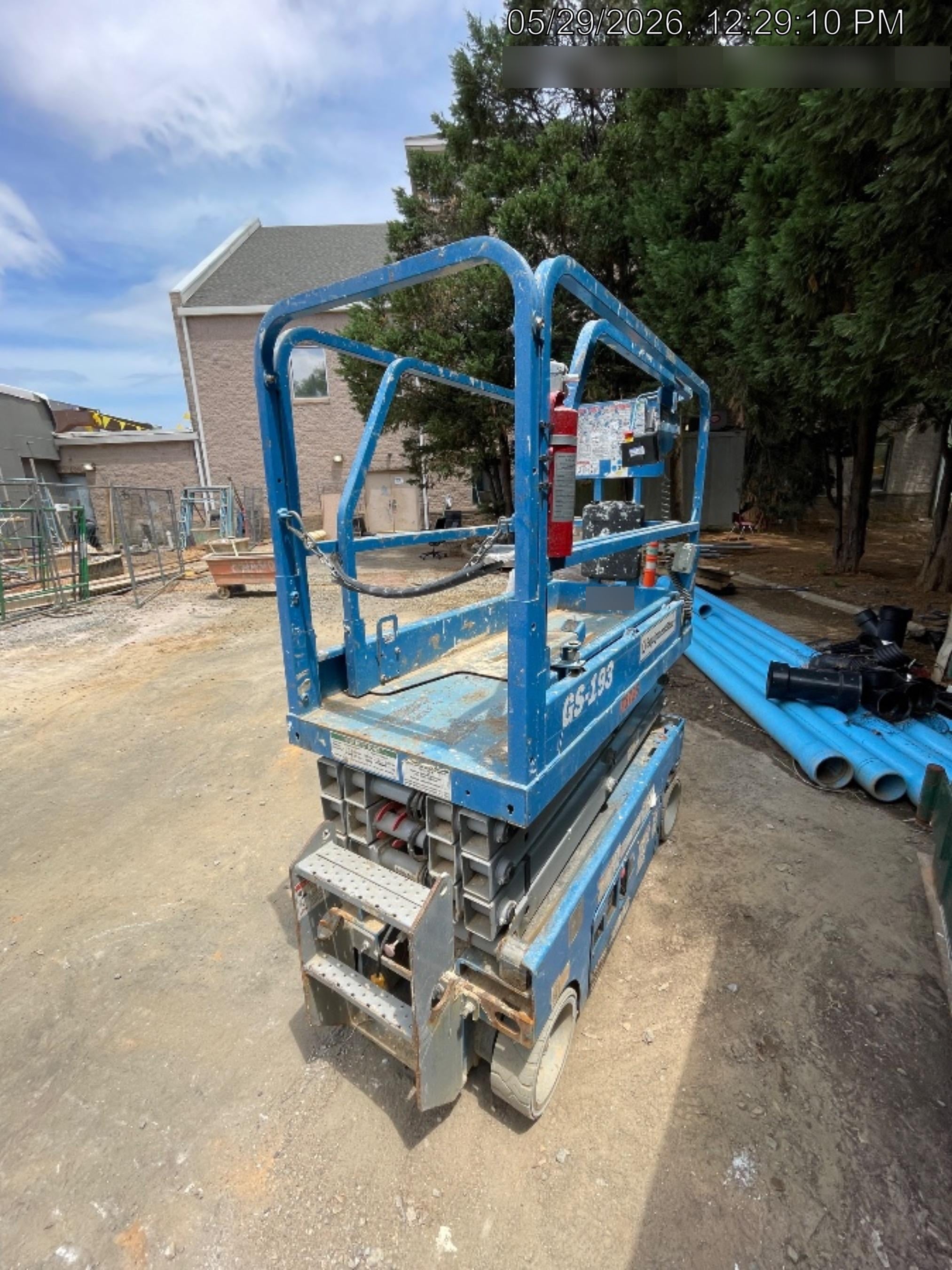 2020 Genie GS-1930 Fixed rails with chain entry gate - Pre A92.20