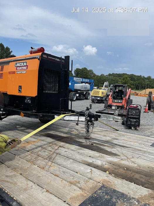 2021 Lincoln Electric Vantage 322 Vantage 322 Ready Pak 3 w/ Decals, ORANGE (includes trailer, cable rack, fender light kit) NO Telematics