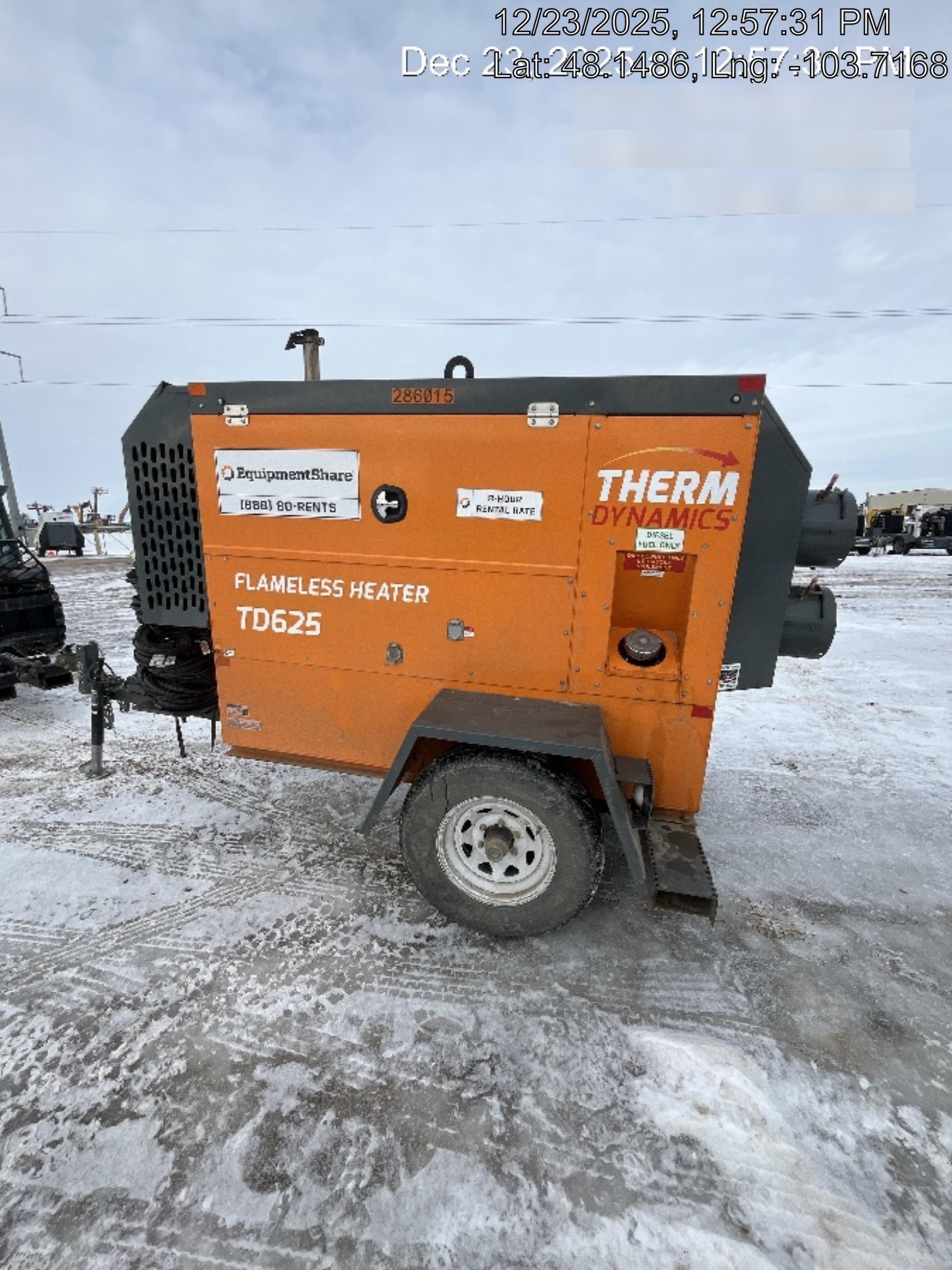 2022 THERM DYNAMICS TD625