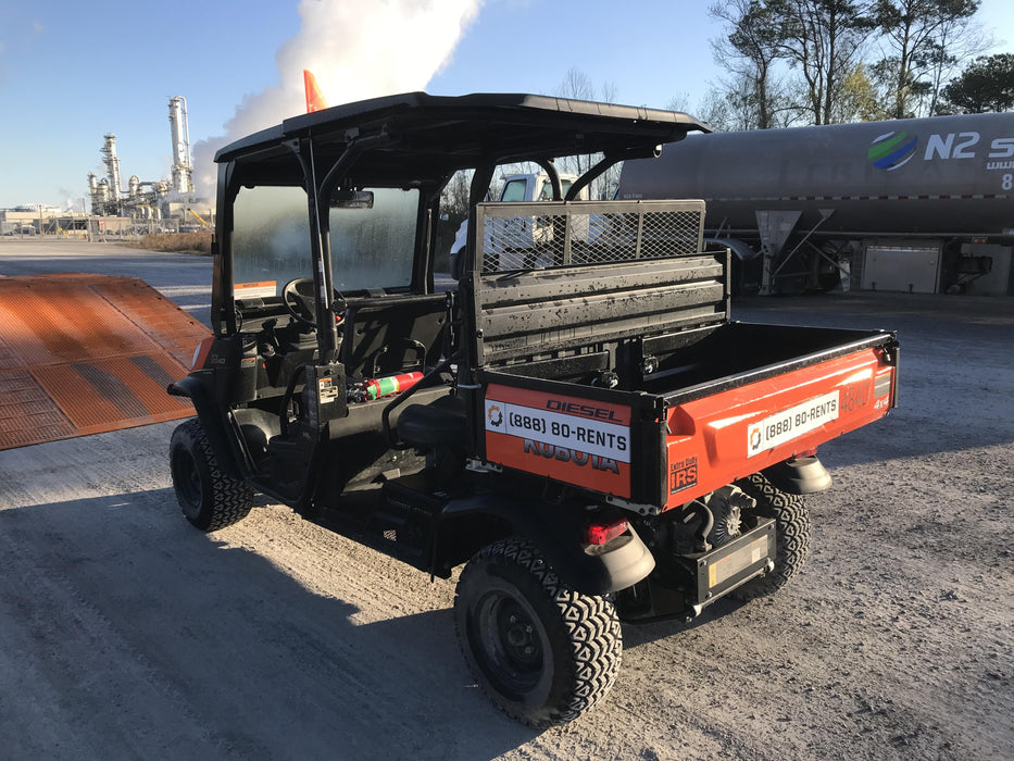 2019 Kubota RTV-X1140W-H 4WD, LED Strobe, Windshield Tempered Glass, Plastic Canopy, Wire Harness Kit, Backup Alarm