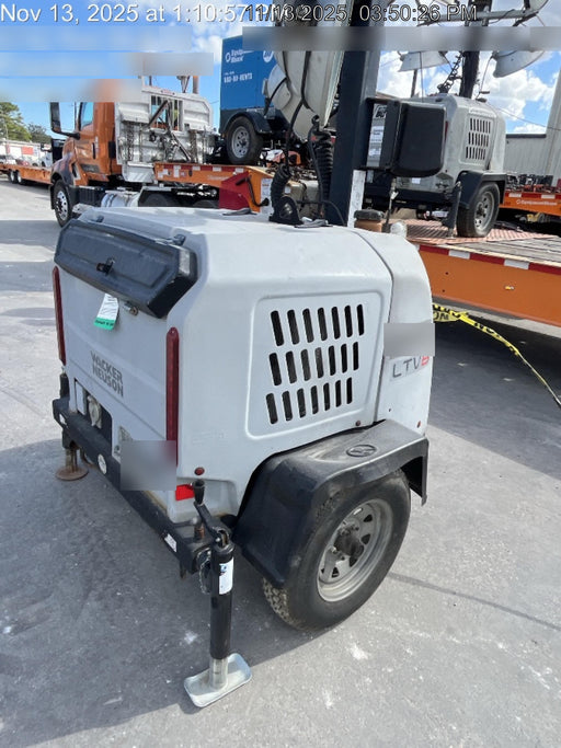 2019 Wacker Neuson LTV6K-MH Power mast, 1100W MH, Fuel Sensors, Wiring Harness