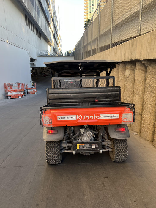 2022 Kubota RTV-X1140W-H Plastic Canopy, Windshield Acrylic Clear, LED Strobe Light, Wire Harness Kit, Back up Alarm