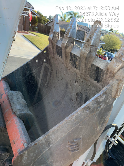 2021 TAG MANUFACTURING 24" Bucket - Mini Excavator 5,000 - 14,000 Lbs